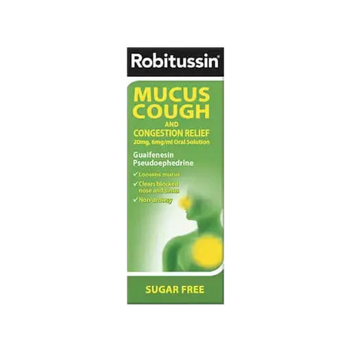 Robitussin Mucus Cough And Congestion Relief